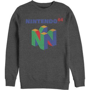 Unisex-Adult N64 Logo Sweatshirt